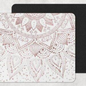 Rose Gold Mandala Mouse Pad